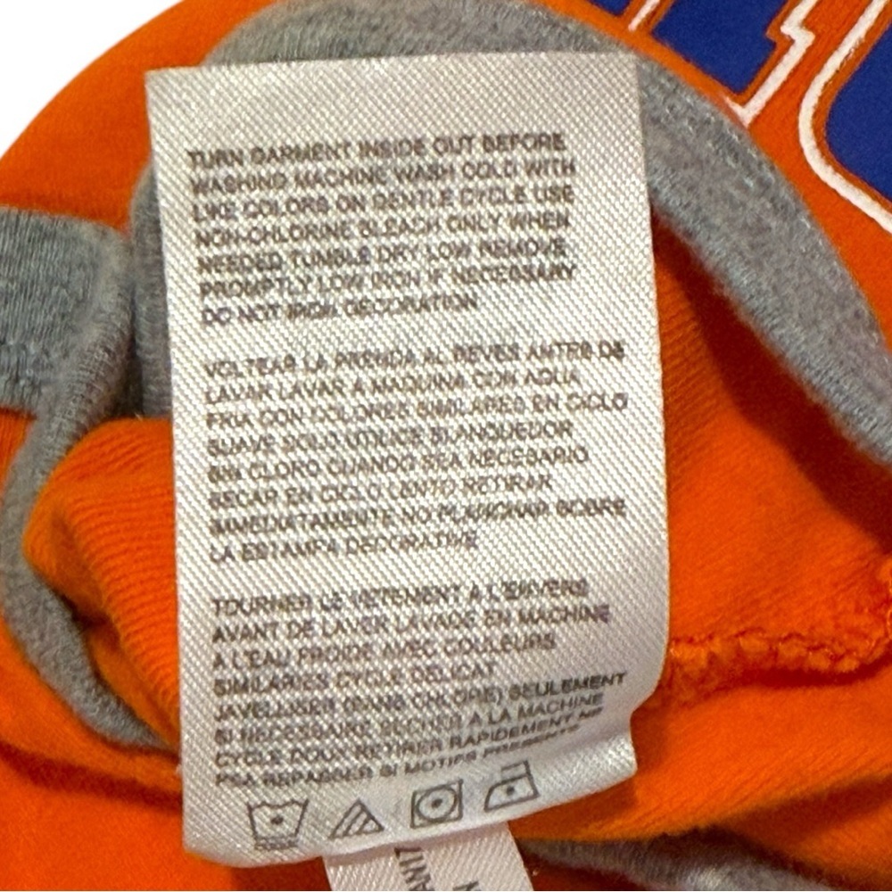 Florida Gators Baby Bodysuit 12M Orange Gray Trim NCAA Onesie by ProEdge - Picture 5 of 5